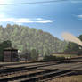 Coal Train Passing Parker
