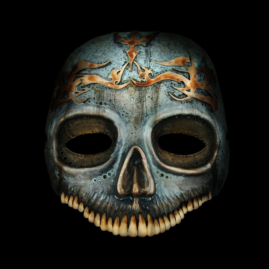 Death Eaters mask 1 by Santani