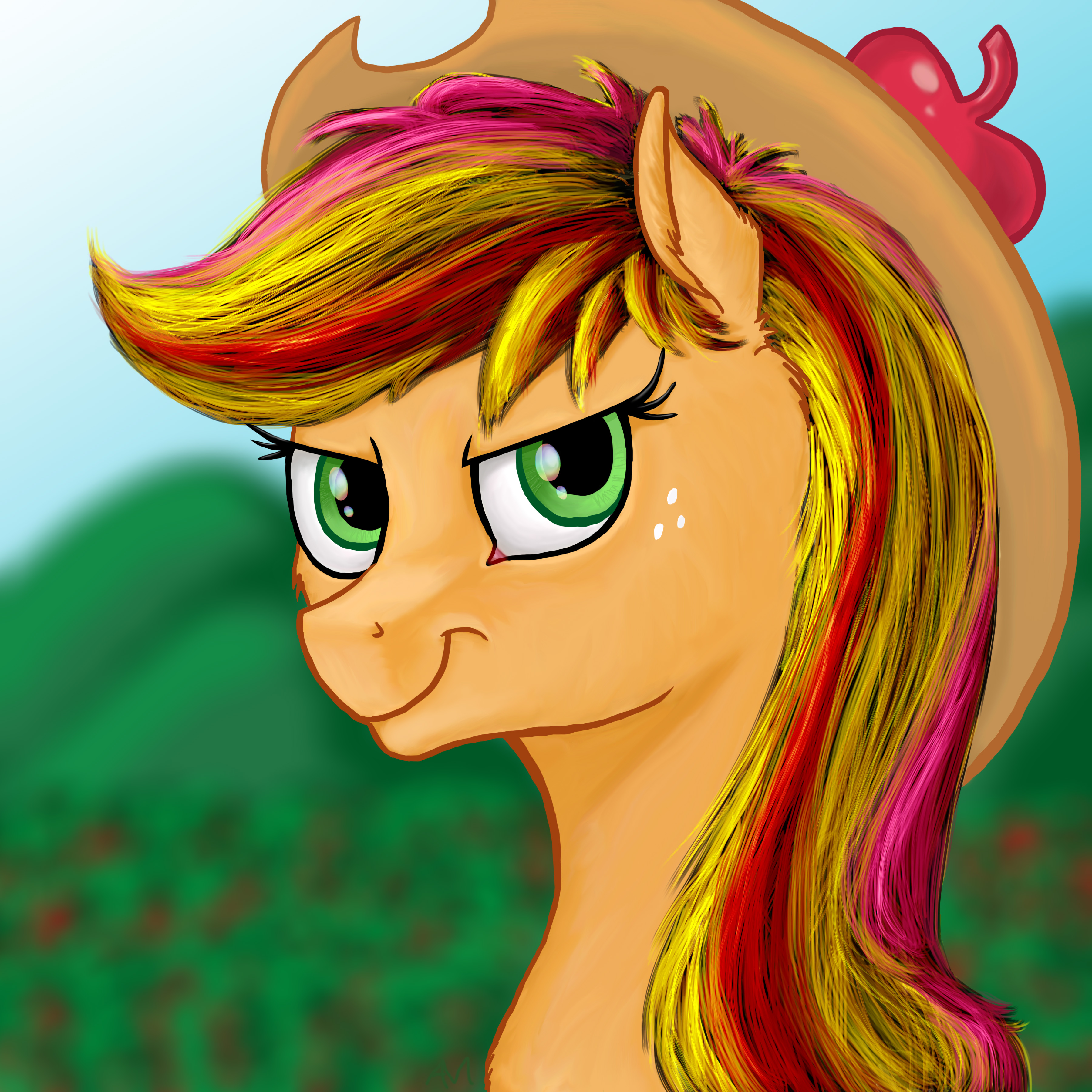 Applejack Rainbow Power