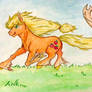 Applejack taking off