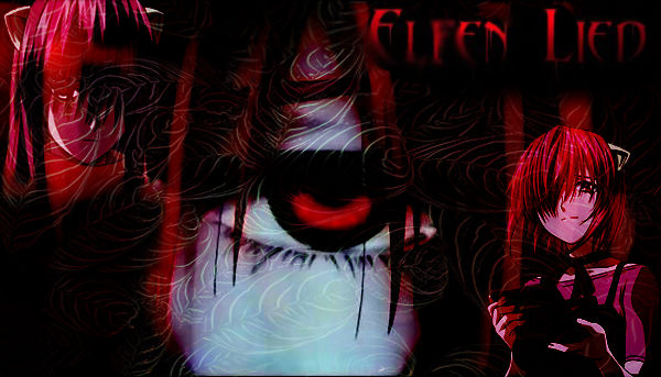 Elfin Lied, gory, girl, anime, HD wallpaper
