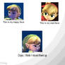 Toon Link Expressions