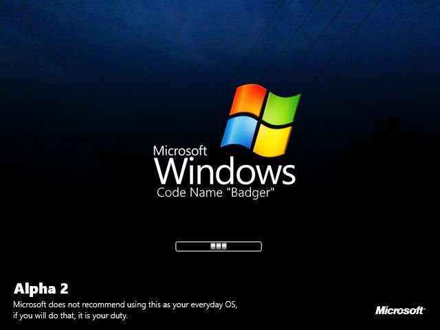 Windows Code Name Badger (alpha 2 by Greenword7 on DeviantArt