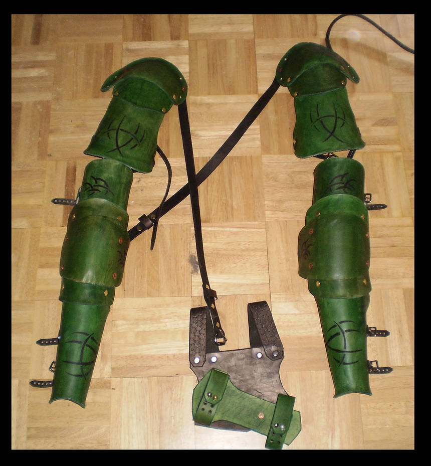 Green Full Arms by BanesArmory on DeviantArt