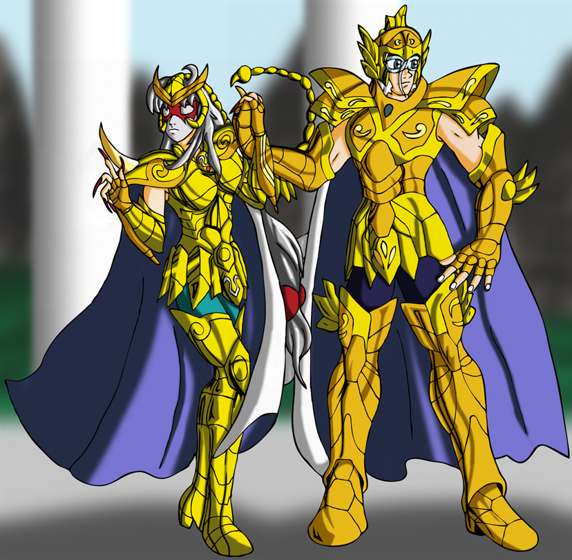 Saint Seiya Omega, Characters, Fanarts by Muertito69