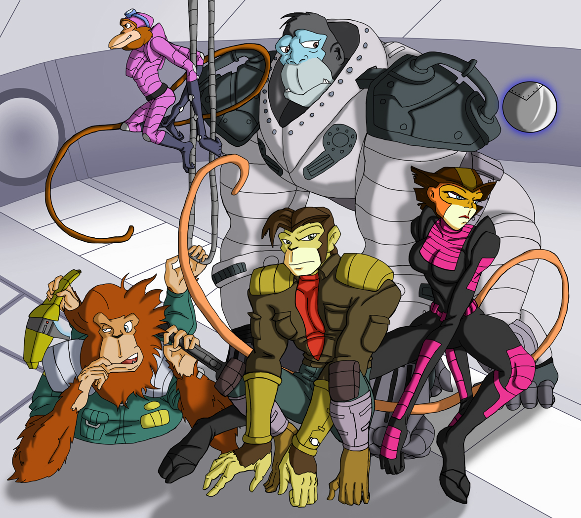 Captain Simian by Wing-Saber on DeviantArt