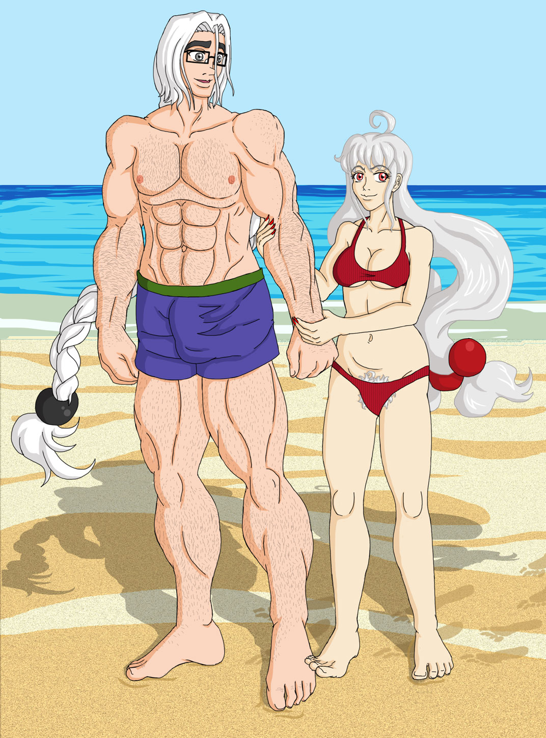 Beach Couple