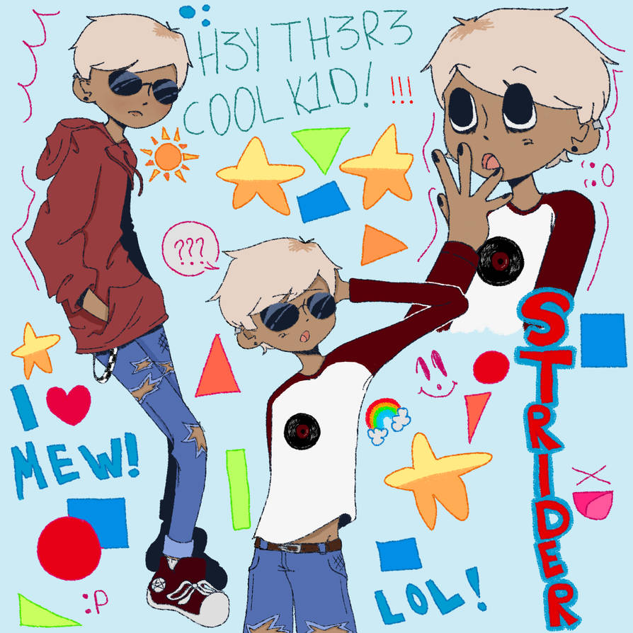 strider sketch page by cheesed2meetyou on DeviantArt