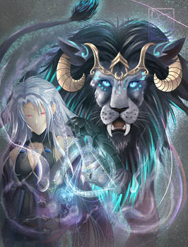 Summon to the Moon Lion