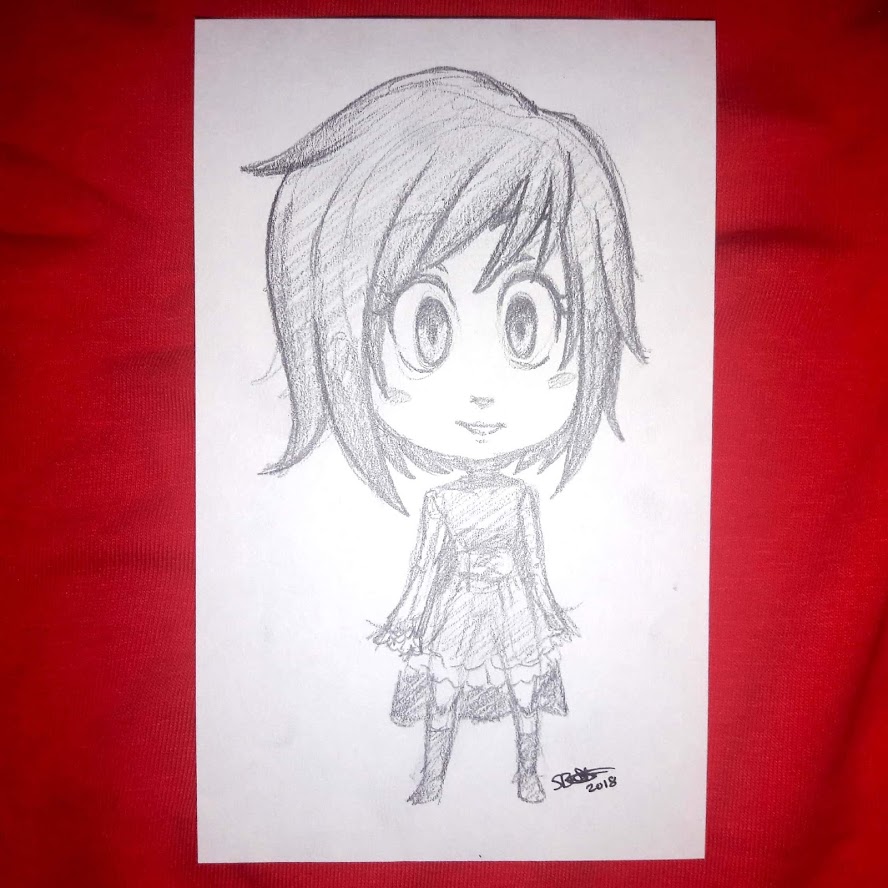 RWBY: Ruby Rose Chibi by SvEtLaNa73 on DeviantArt
