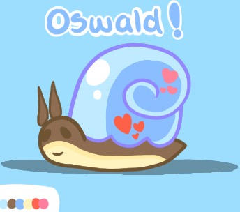 Oswald The Bubble Snail