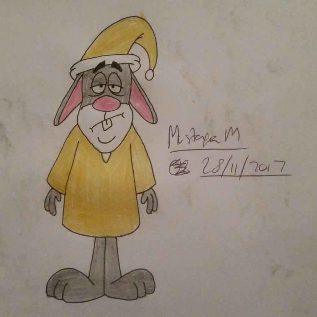 Tired Grey Rabbit by MWToon1996 on DeviantArt