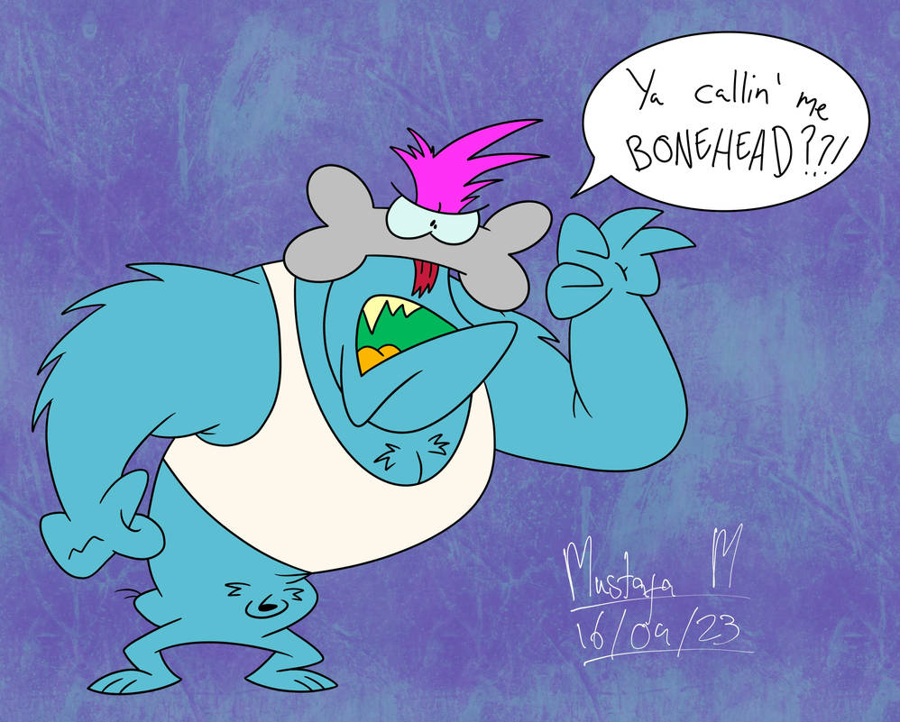 Alpha Bonehead The Bonehead by MWToon1996 on DeviantArt