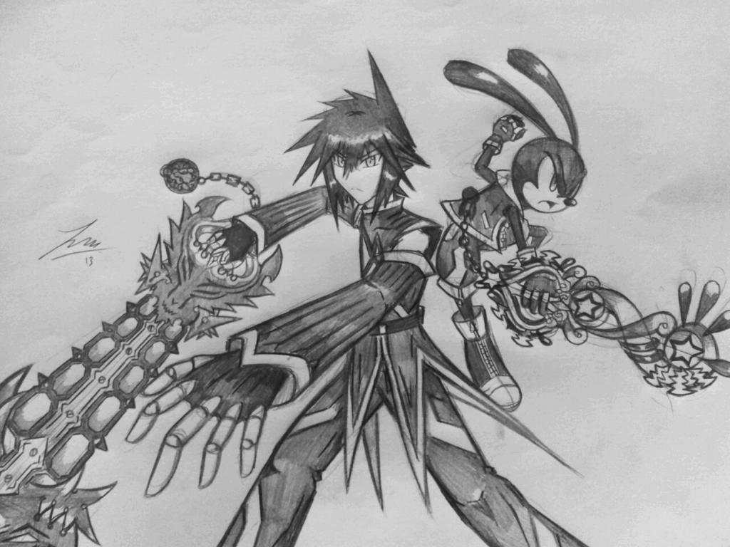 Oswald and Zenith (Exilation Concept) by ExusiaSword on DeviantArt