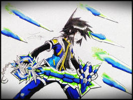 Keyblade Gimmick Illustration - Quantum Burst