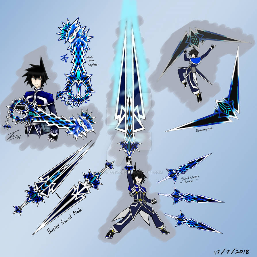 Zenith's Keyblade Transformation Concepts (2018) by ExusiaSword on ...