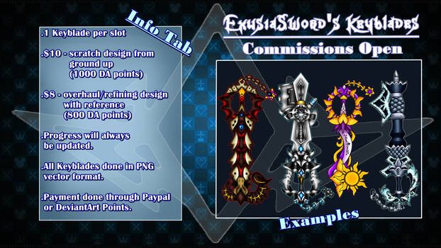 Keyblade Commission Sheet (COMPLETED)