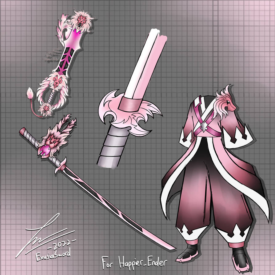 Heroic Rose - Keyblade Formchange Commission by ExusiaSword on DeviantArt