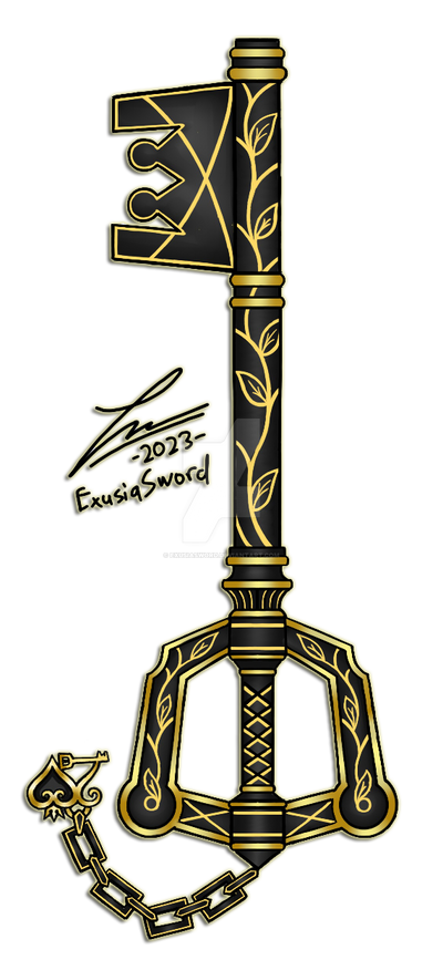 Vt Style Key Layout Kingdom Key VT (2023) by ExusiaSword on DeviantArt