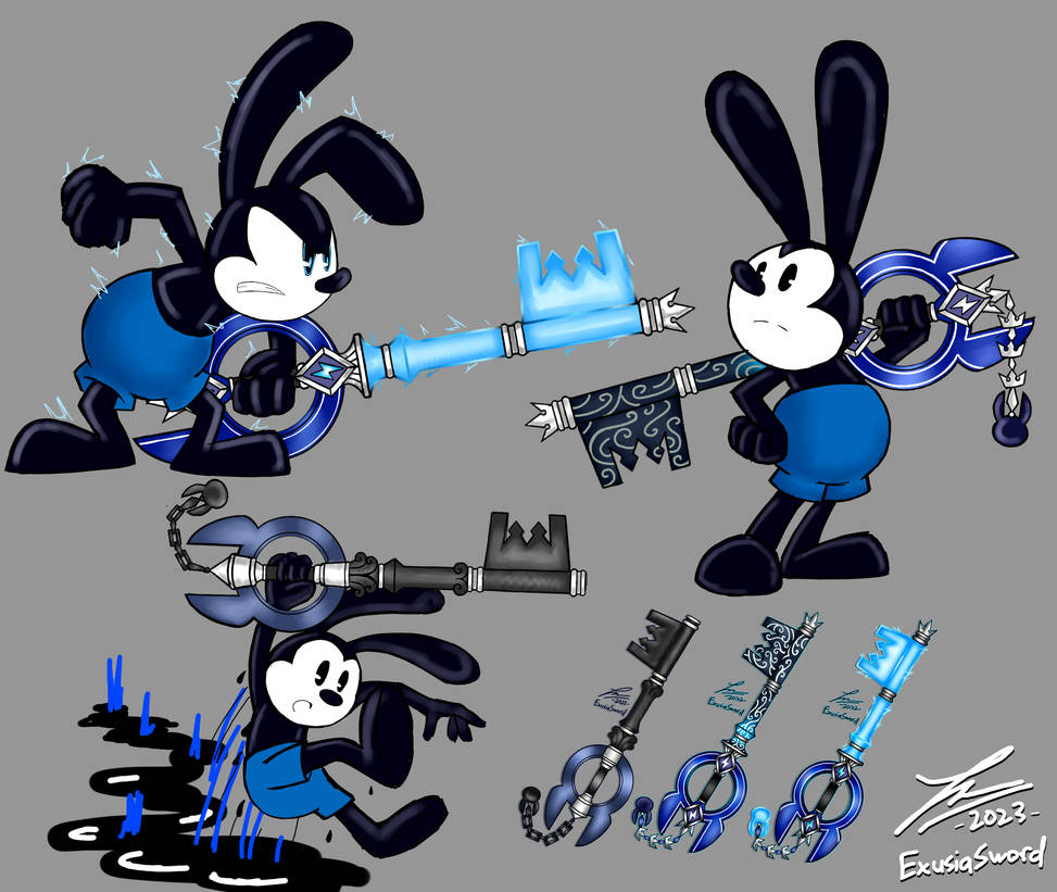 Oswald The Lucky Rabbit rkgk by ExusiaSword on DeviantArt