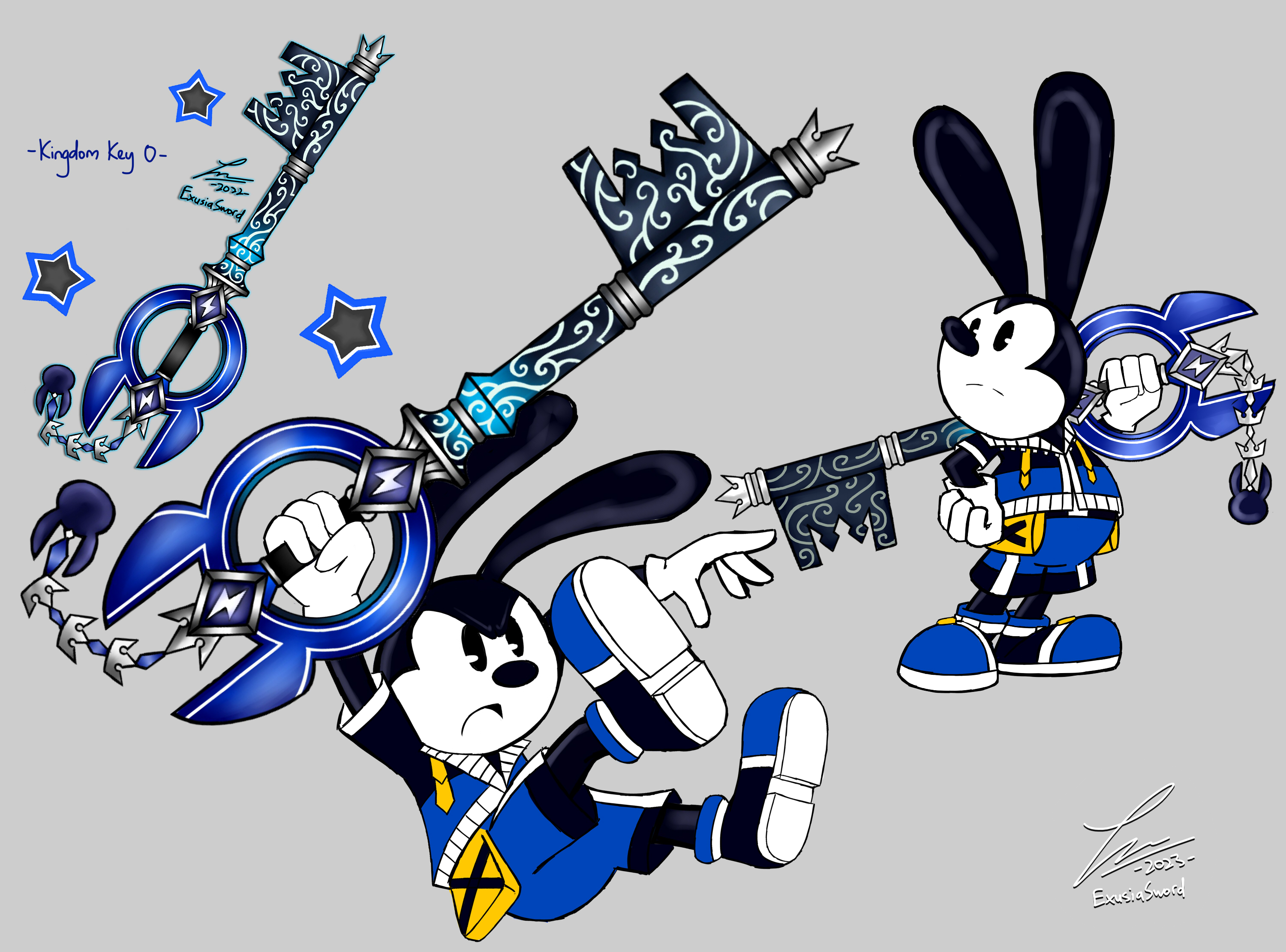 Oswald the Lucky Rabbit new rkgk by ExusiaSword on DeviantArt