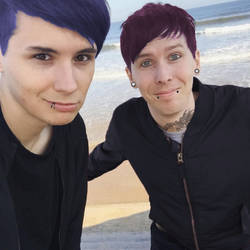 Dan and Phil punk edit
