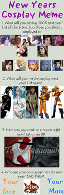 Cosplay meme 2011