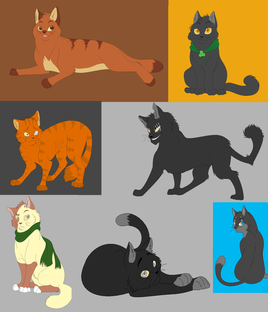 9 OC Cats by Ukariarti on DeviantArt