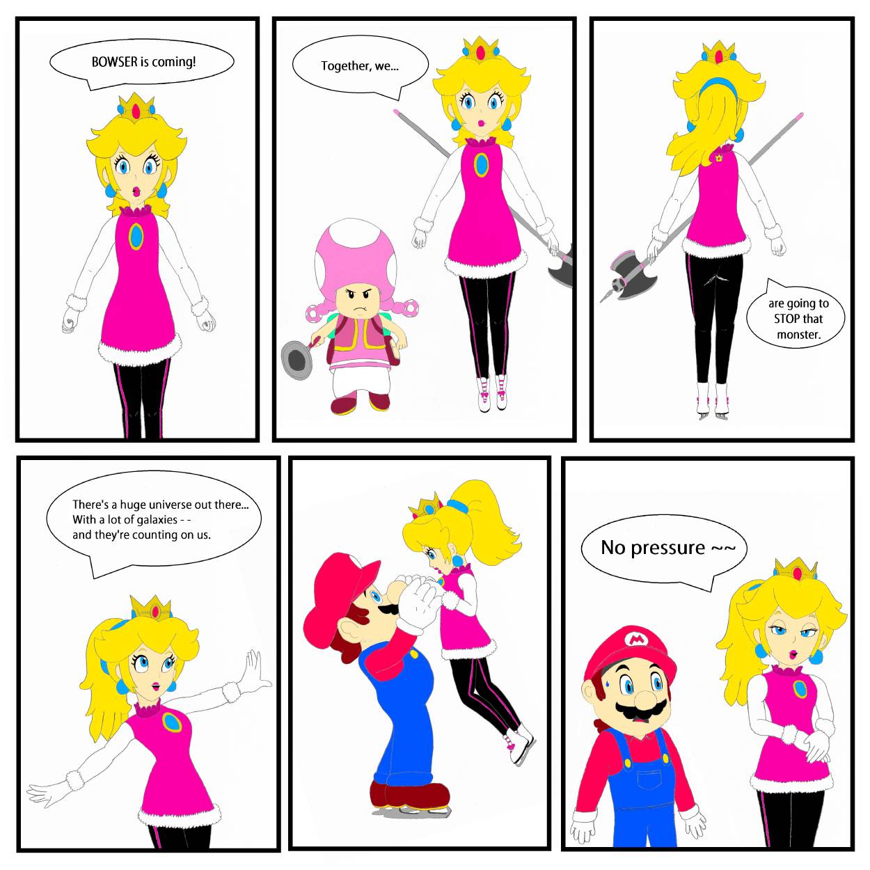 Peaches {Mario Movie AU} - Comic Studio