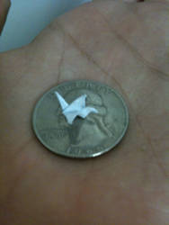 Miniature Paper crane