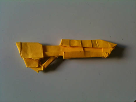 Origami Halo 3 Assault Rifle