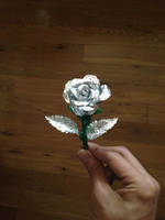 Aluminum Foil Rose 2