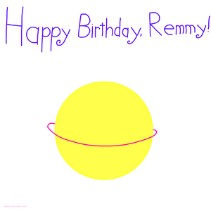 (Gift) Happy Birthday, Remmy