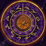 Zodiac Clock