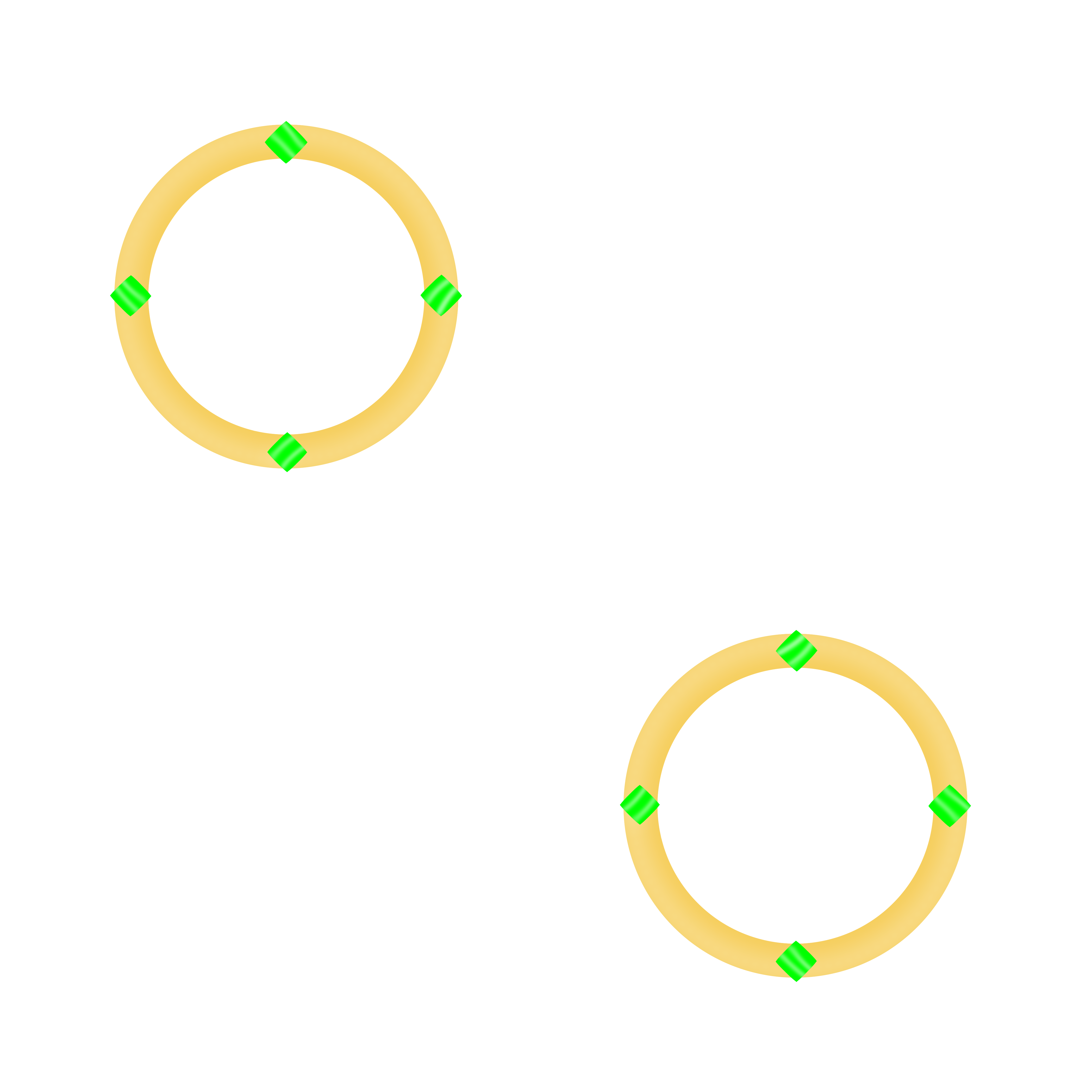 Boomerang Rings