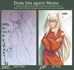 Before'n'After InuYaaaashaaaa by nomers-sushi
