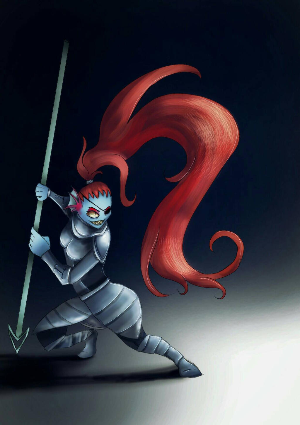 Undyne by Mayamermaid on DeviantArt