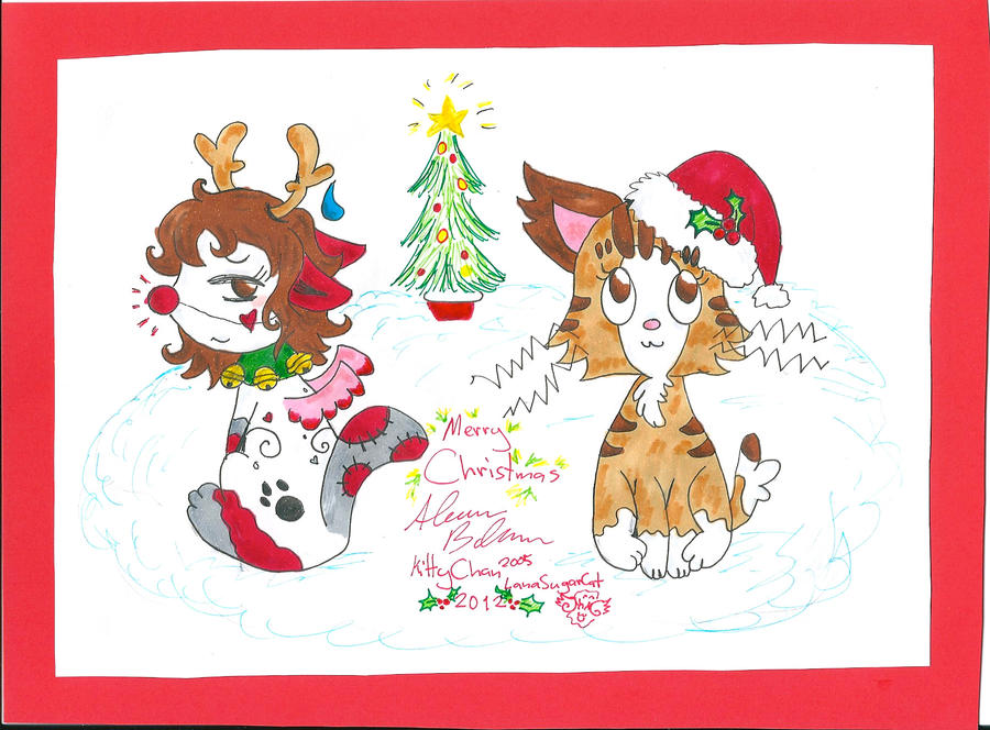 Merry Christmas Miss Kitty and Sugatcat
