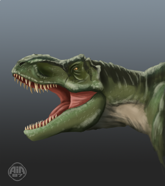 Tyrannosaurus Rex - speedpainting