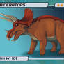 DinoDNA Board Game - Triceratops