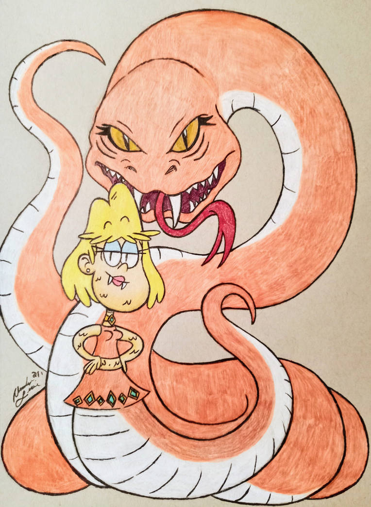 Deviantart Rita The Snake (COMM.) TLH Snakes: Rita's Form by cartoonist99 on DeviantArt