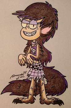 (COMM.) TLH Monster Forms: Dire Wolf Luna