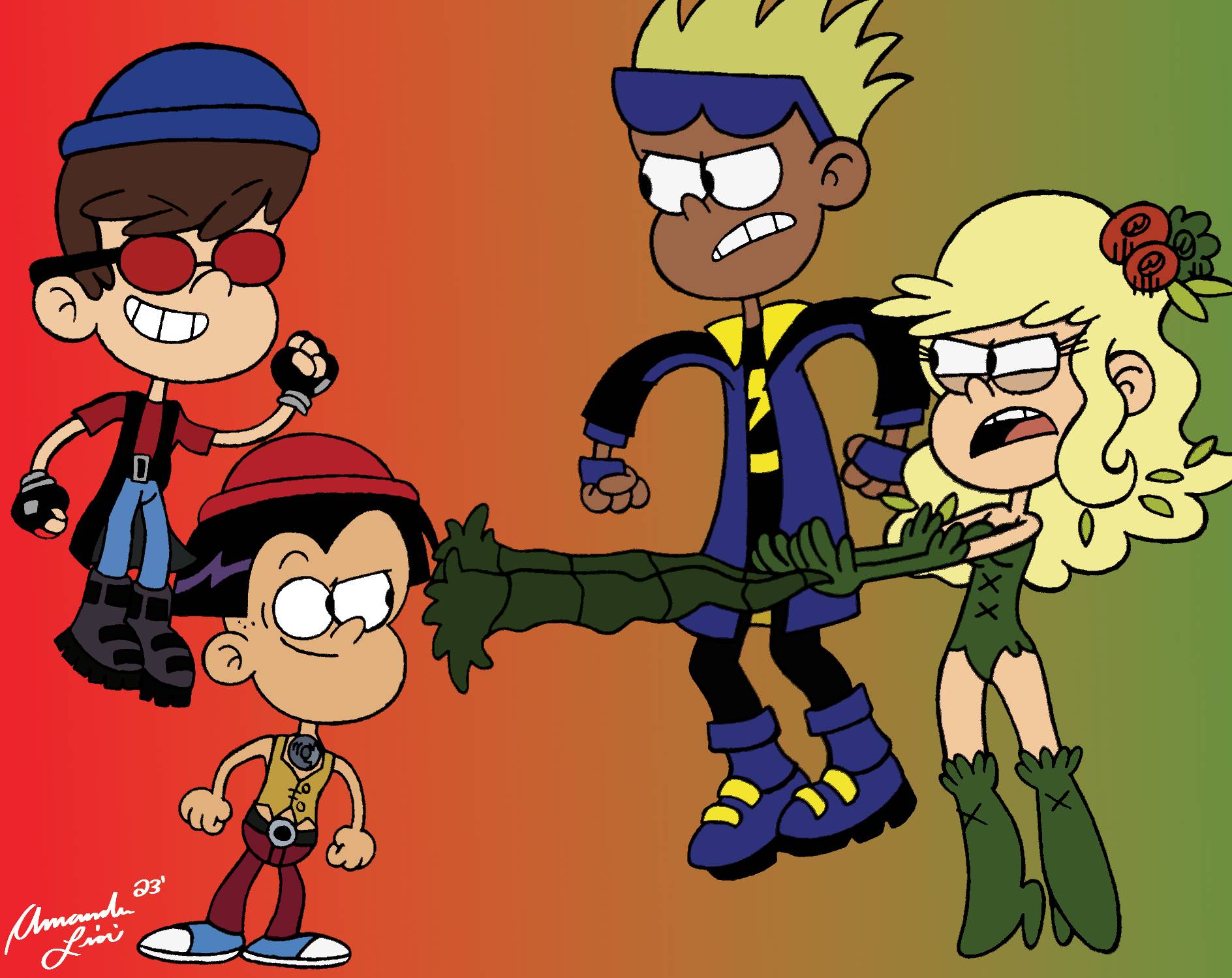 Static Team Deviantart (COMM.) TLH/Static Shock: Static Shock Showdown by cartoonist99 on ...