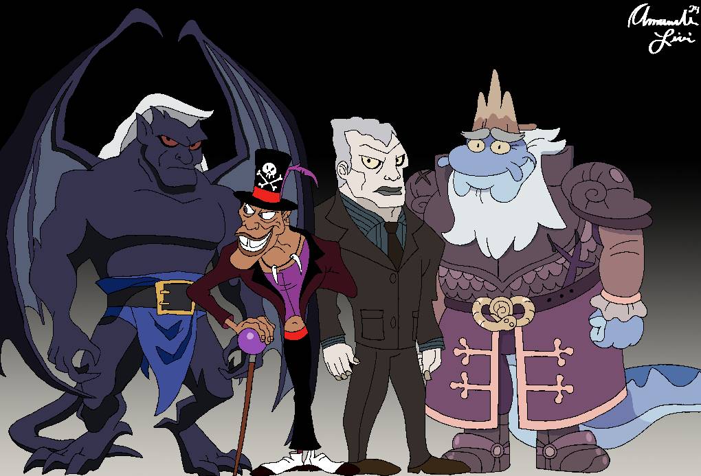 Comm Animation (COMM.) Animated Villains Collage Pt. 3 by cartoonist99 on DeviantArt
