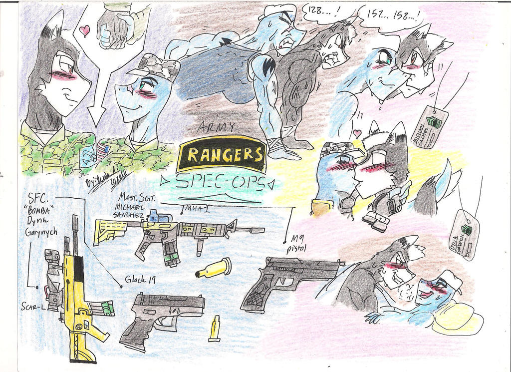 Cartoon Spec Ops Rangers Spec Ops Training by BlackKnife12 on DeviantArt