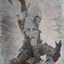 Assassin's Creed 3 oil painting