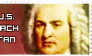 J.S. Bach fan stamp