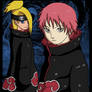 Sasori and Deidara.