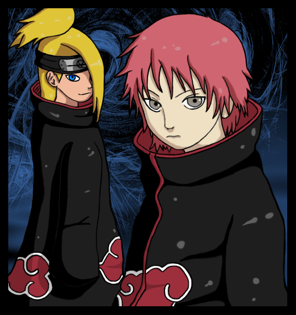 Sasori and Deidara.