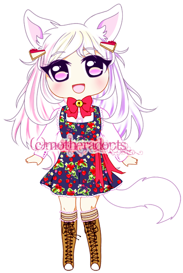 RF Cheesecake Kitty OFFER TO ADOPT [CLOSED]